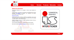 Desktop Screenshot of intersticker.be