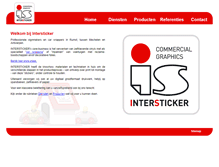 Tablet Screenshot of intersticker.be